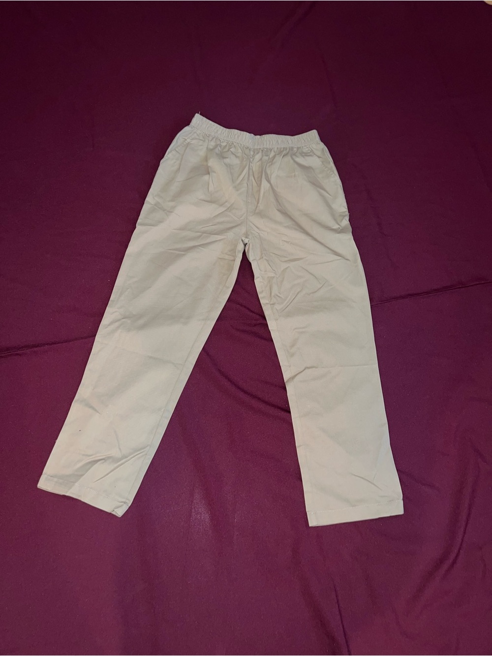 Prembrook tan Men's Elastic Waist Pants - Casual Comfort